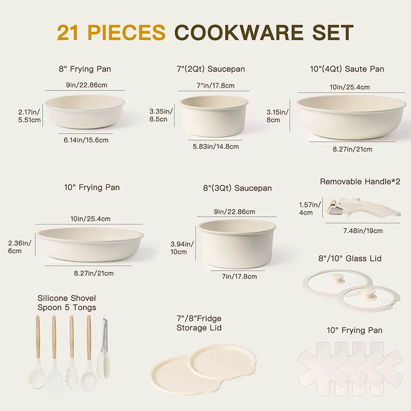 Elegant Non Stick Cookware Set