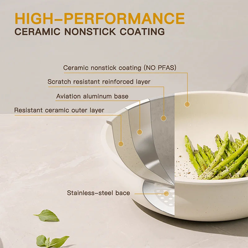 Elegant Non Stick Cookware Set