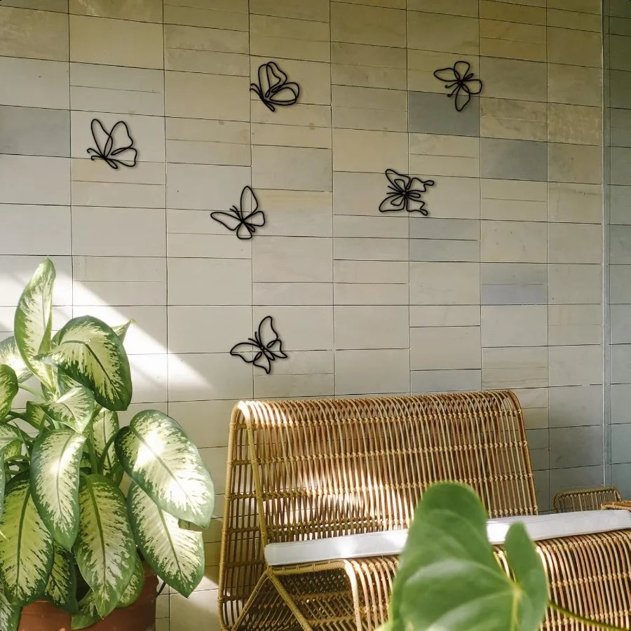 Hanging Metal Butterfly s