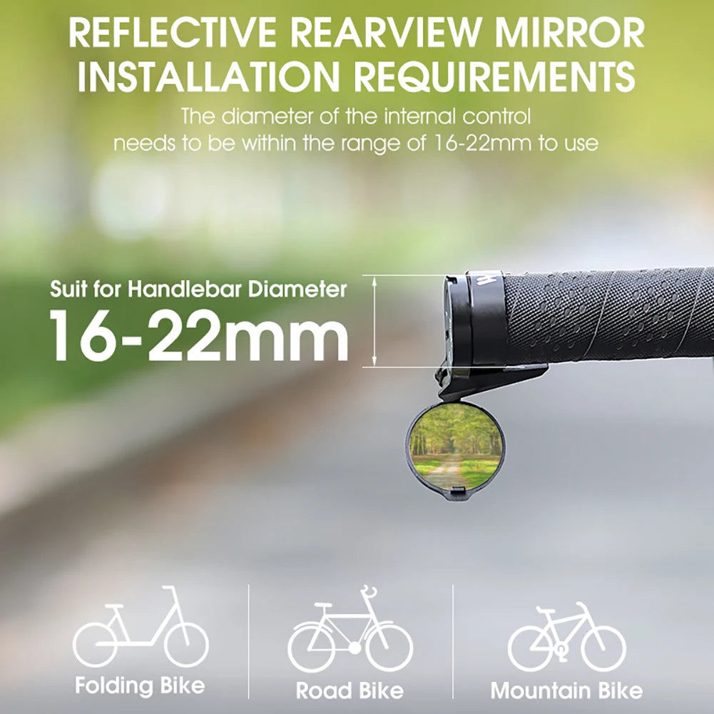 Bike Rear View Mirror for Safety and Style