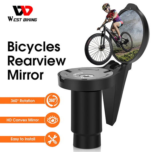 Bike Rear View Mirror for Safety and Style