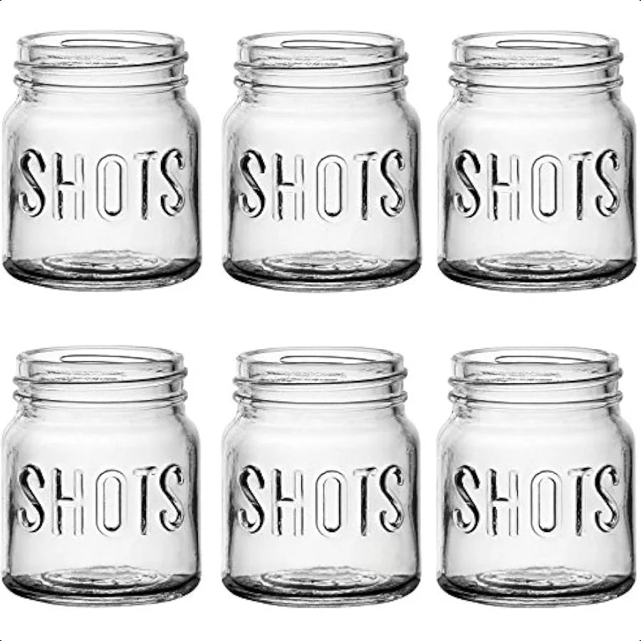 Mini Mason Jar Shot Glasses