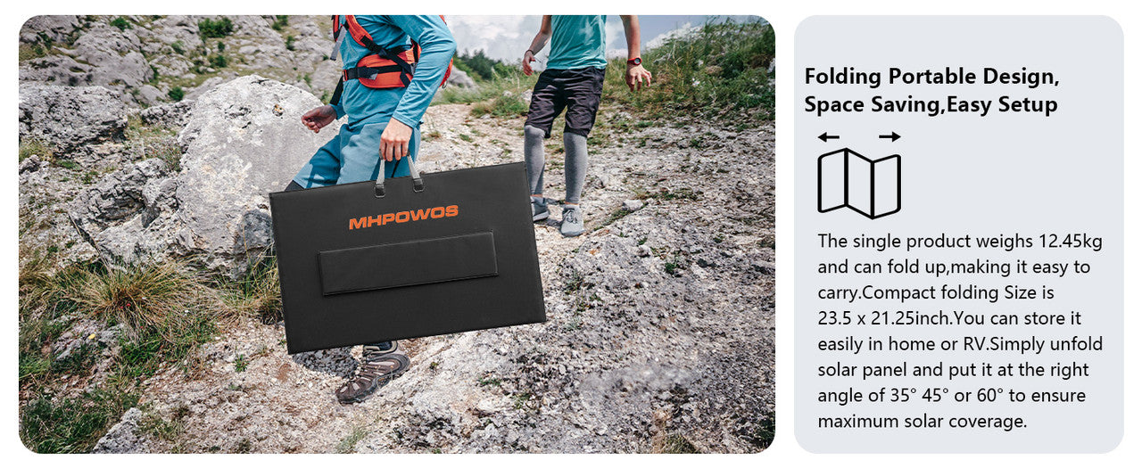 400W PORTABLE Solar Panel