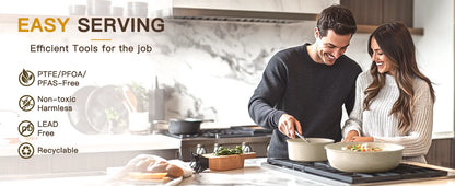Elegant Non Stick Cookware Set