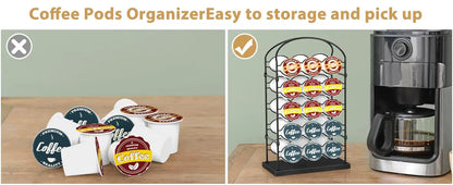 30-Capacity Coffee Pod Organizer