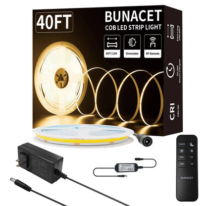LED Strip Light/ Warm White with RF Remote