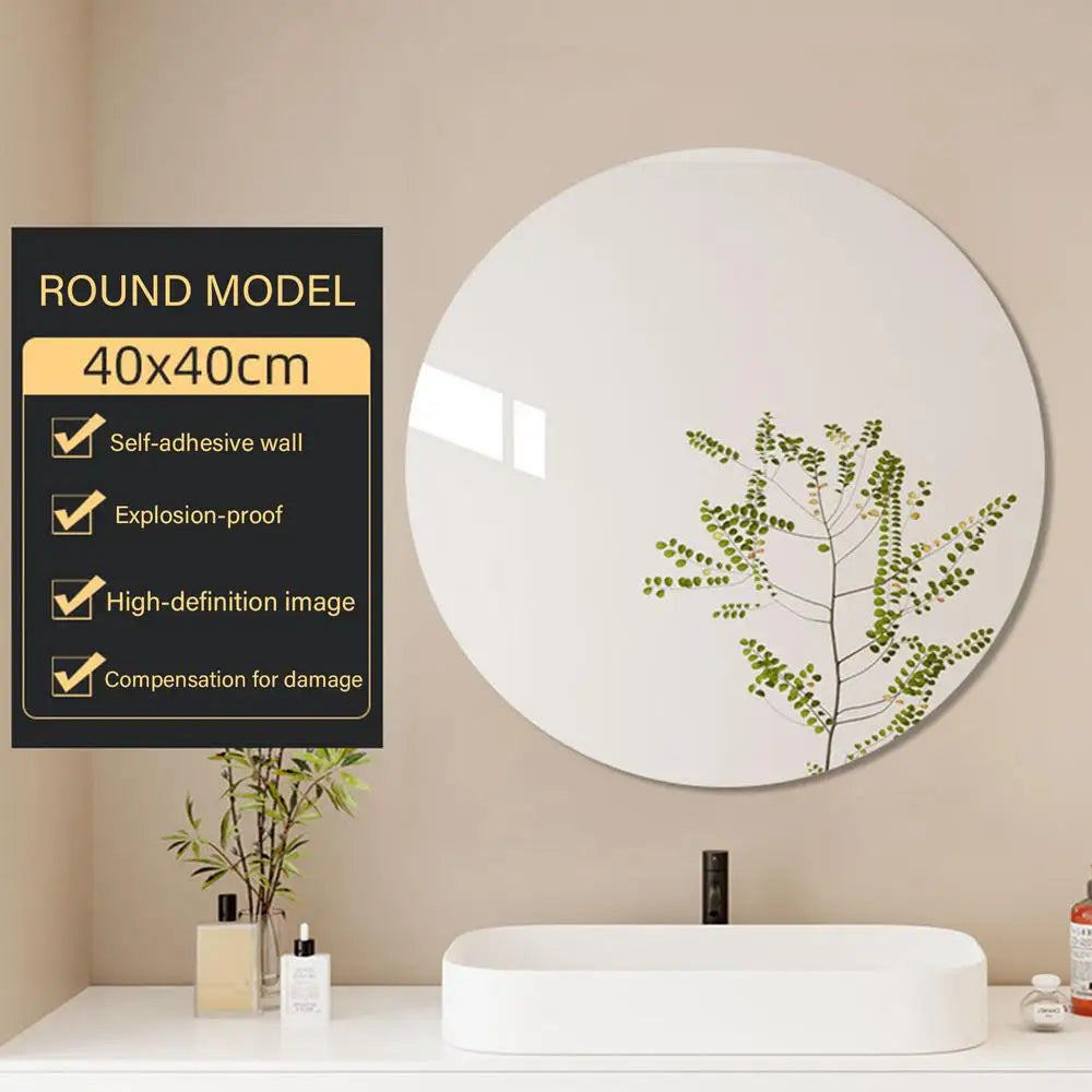 Frame-less  Wall Mirror