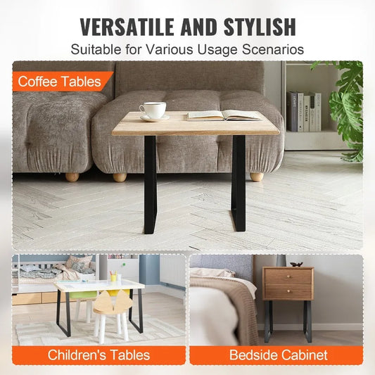 16 inch Trapezoid Steel Table Legs Replacement