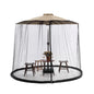 Mosquito Netting for the Umbrella