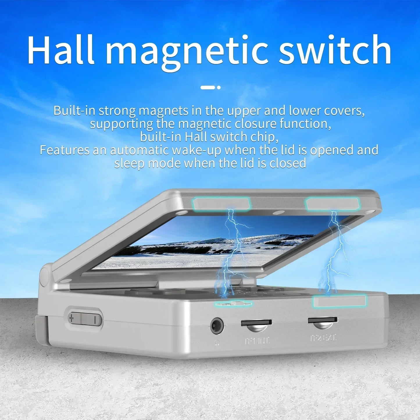 3.5'' IPS Screen Flip Handheld Console