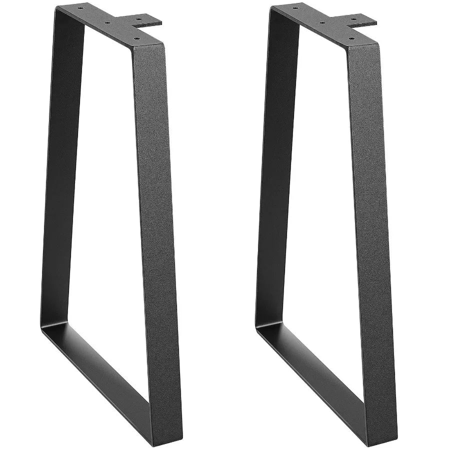 16 inch Trapezoid Steel Table Legs Replacement