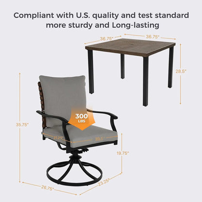 5-Piece Outdoor Dining Set, To Make your Patio say WOW