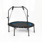 Foldable Fitness Rebounder with Resistance Bands