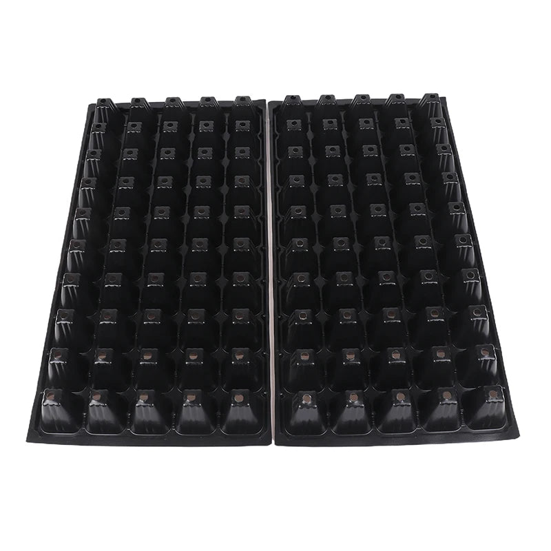 2Pcs 50 Cells Seedling Trays  For Vegetable /Flower