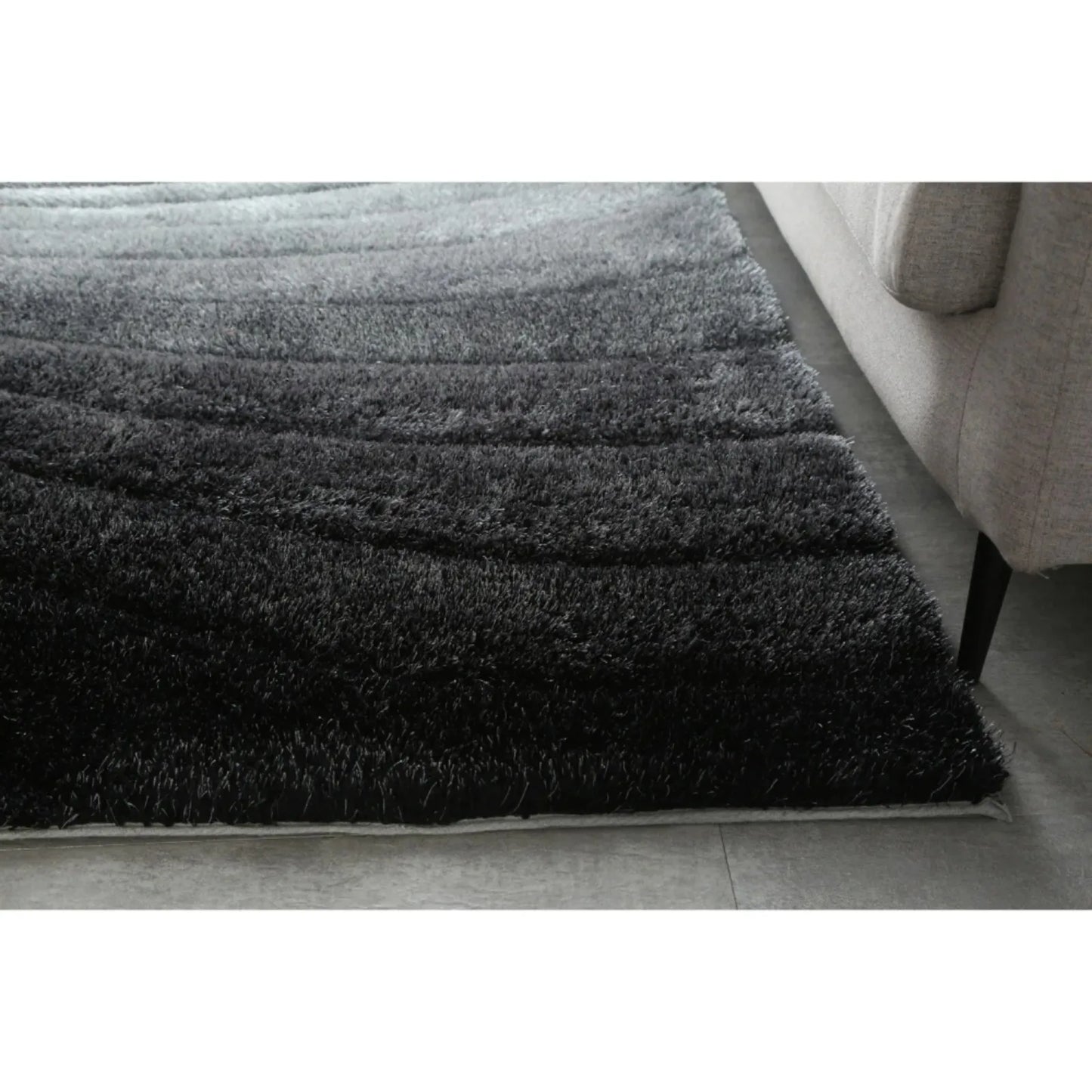 "3D Shaggy" Hand Tufted Area Rug