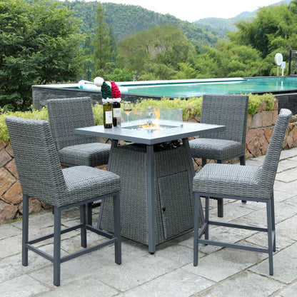 Square Fire Pit Table