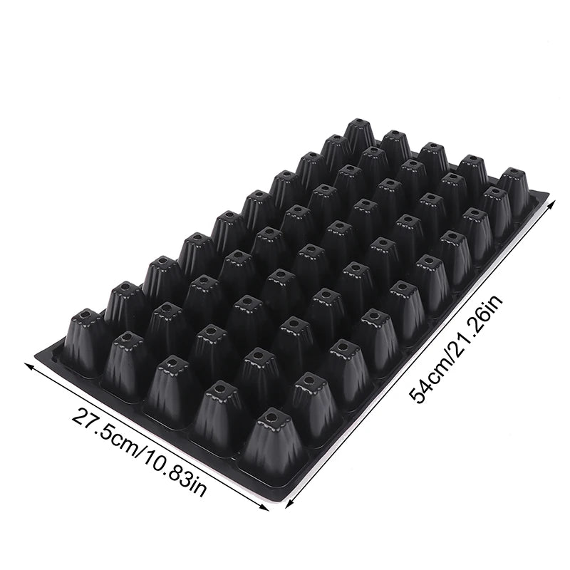 2Pcs 50 Cells Seedling Trays  For Vegetable /Flower