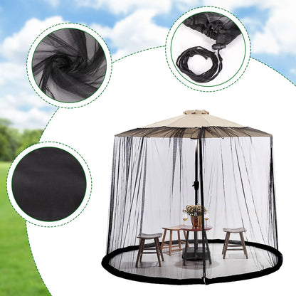 Mosquito Netting for the Umbrella