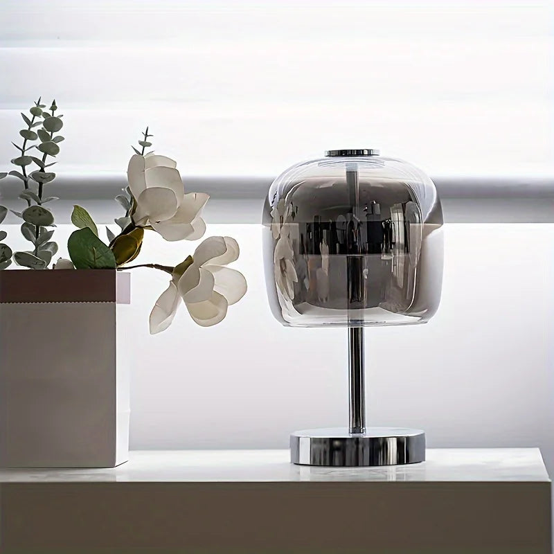 Glass Lamp with dimmer
