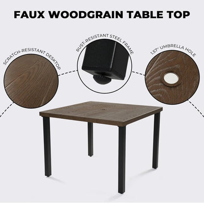 5-Piece Outdoor Dining Set, To Make your Patio say WOW