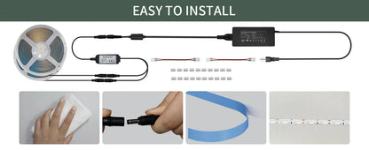LED Strip Light/ Warm White with RF Remote