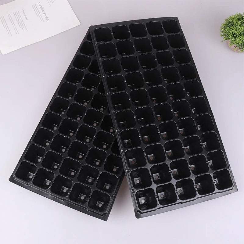 2Pcs 50 Cells Seedling Trays  For Vegetable /Flower