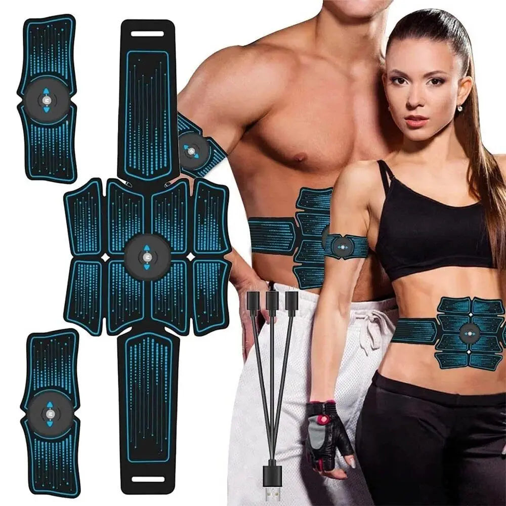 Rechargeable Abdominal Training/ Electric Slimming Patch Body Shaping Massager
