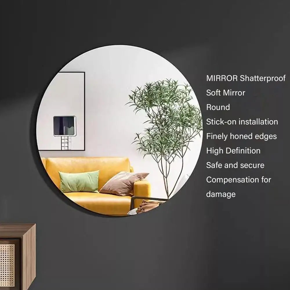 Frame-less  Wall Mirror