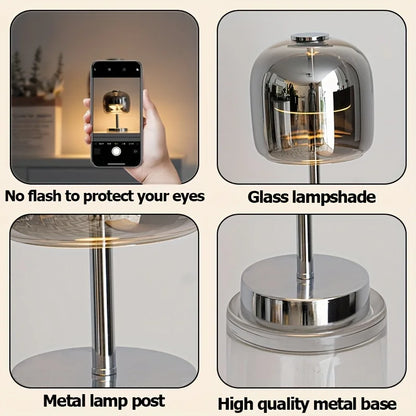 Glass Lamp with dimmer