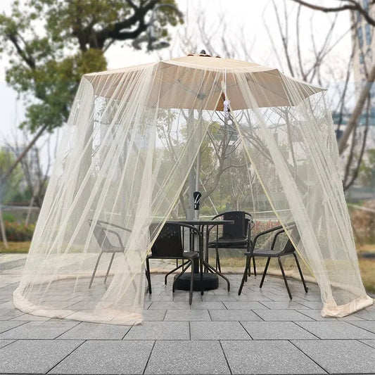 Mosquito Netting for the Umbrella