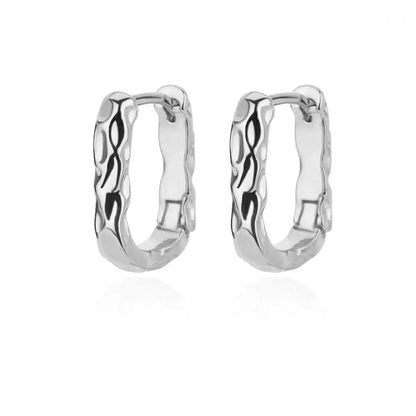 Vintage Square Hoop Earrings