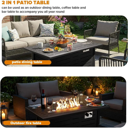 Propane Fire Pit Table