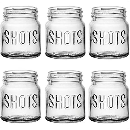 Mini Mason Jar Shot Glasses