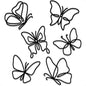 Hanging Metal Butterfly s