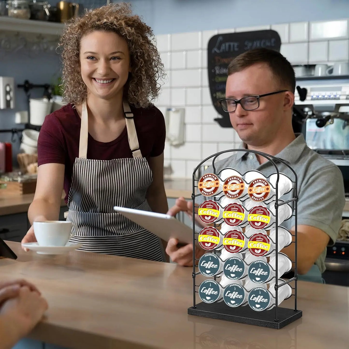 30-Capacity Coffee Pod Organizer