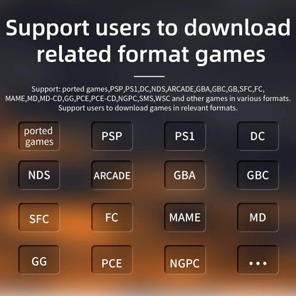 Retro Game Linux System Portable Console