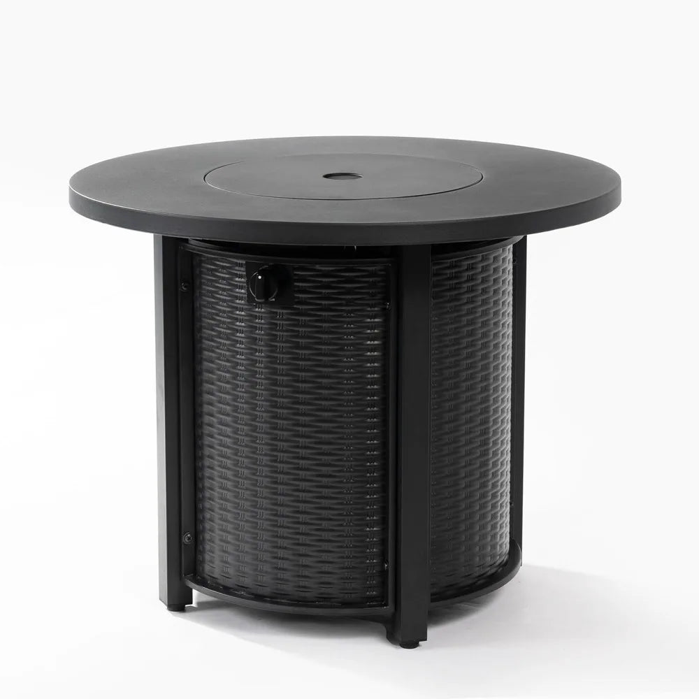 Steel Outdoor Fire Table/ with LID