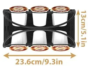 30-Capacity Coffee Pod Organizer