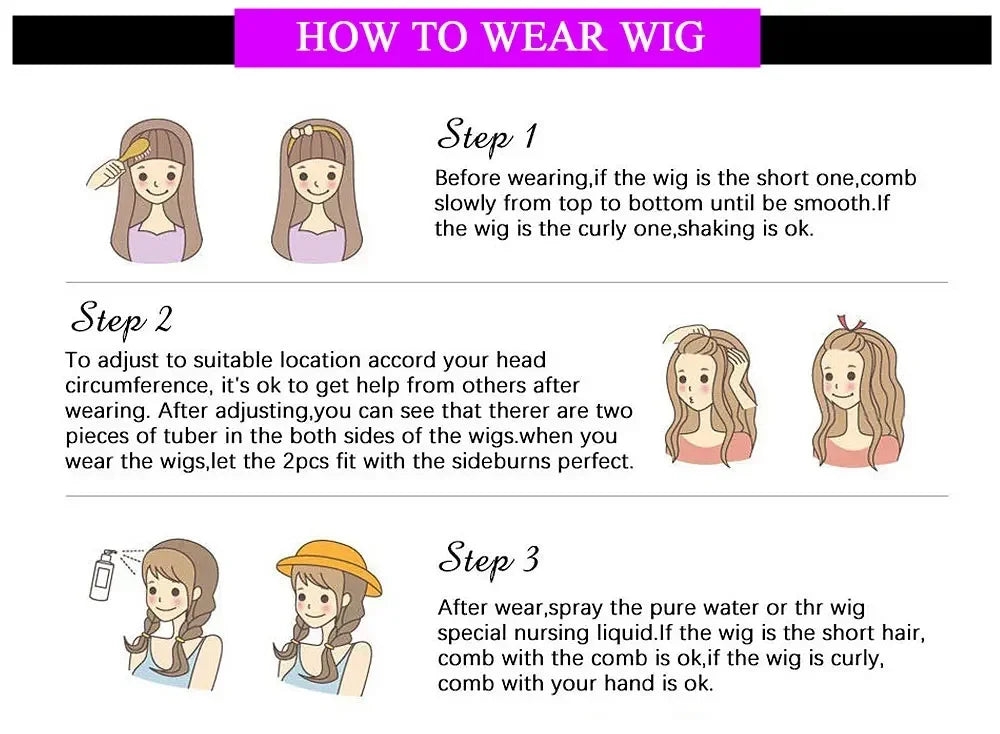 Straight V Part Wig 100% Human Hair 1