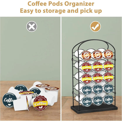 30-Capacity Coffee Pod Organizer