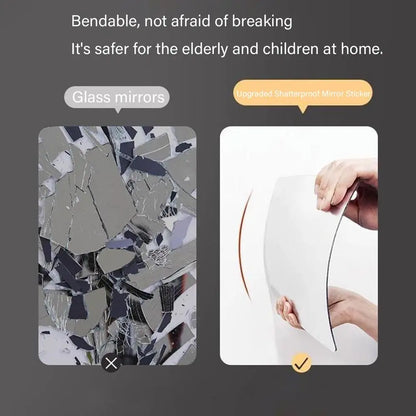 Frame-less  Wall Mirror