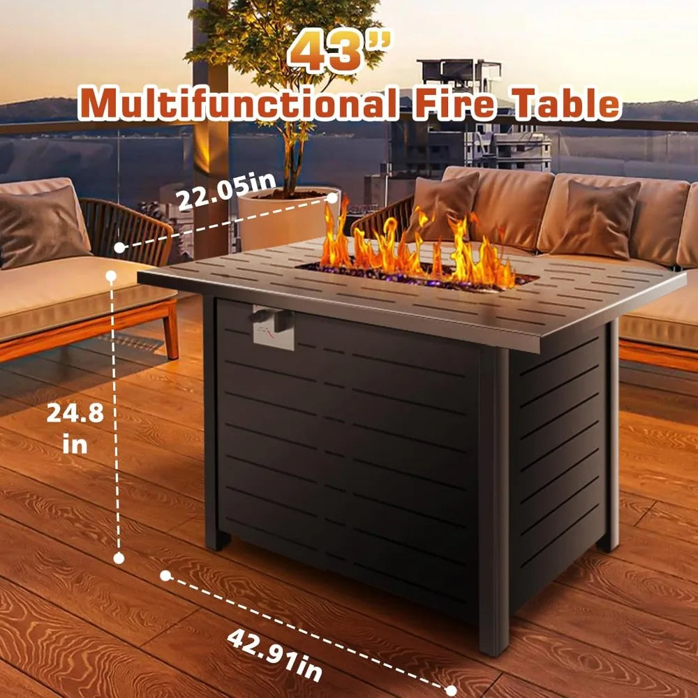 Propane Fire Pit Table