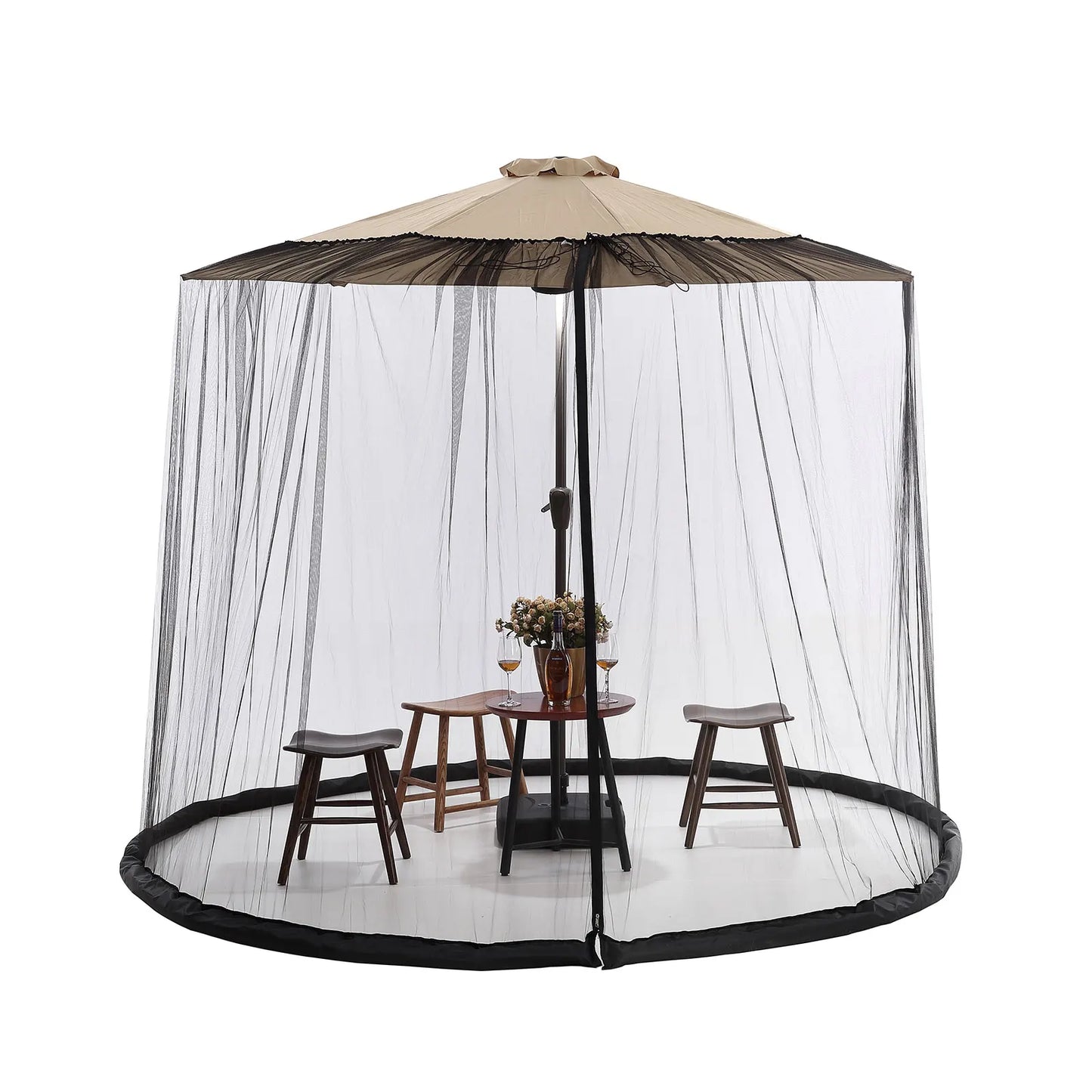 Mosquito Netting for the Umbrella