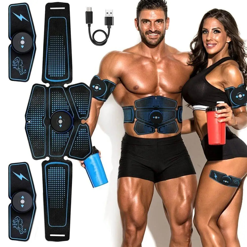 Rechargeable Abdominal Training/ Electric Slimming Patch Body Shaping Massager