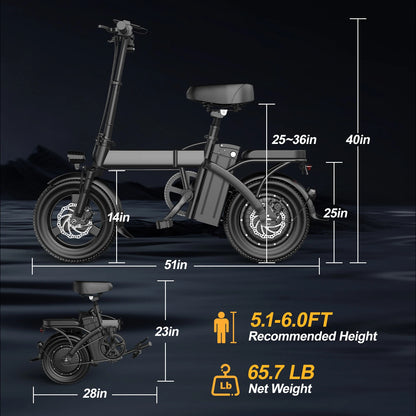 Folding Electric Motorcycle