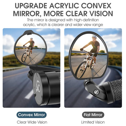 Bike Rear View Mirror for Safety and Style