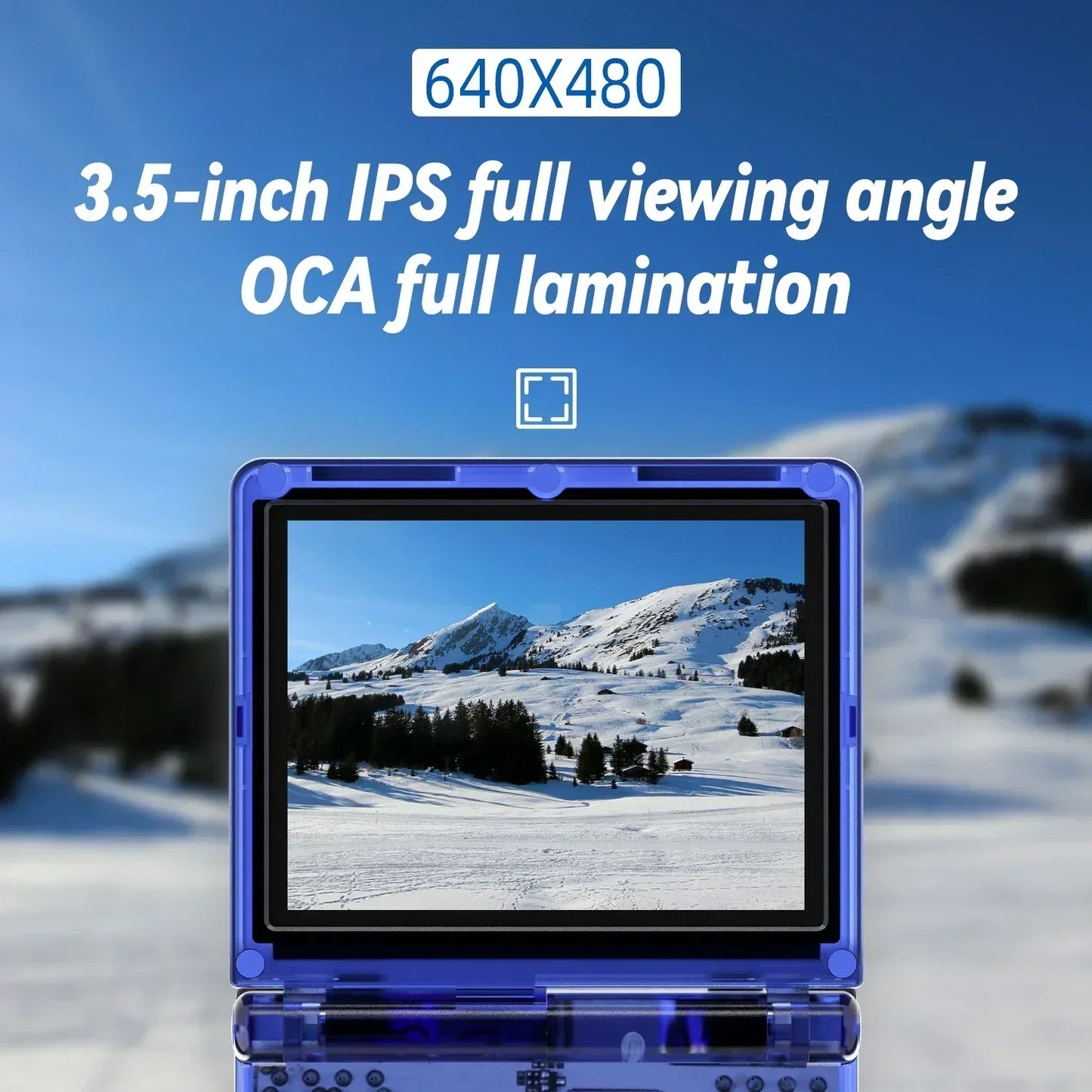 3.5'' IPS Screen Flip Handheld Console