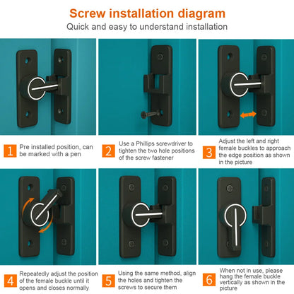 Luminous Sliding Barn Door Latch