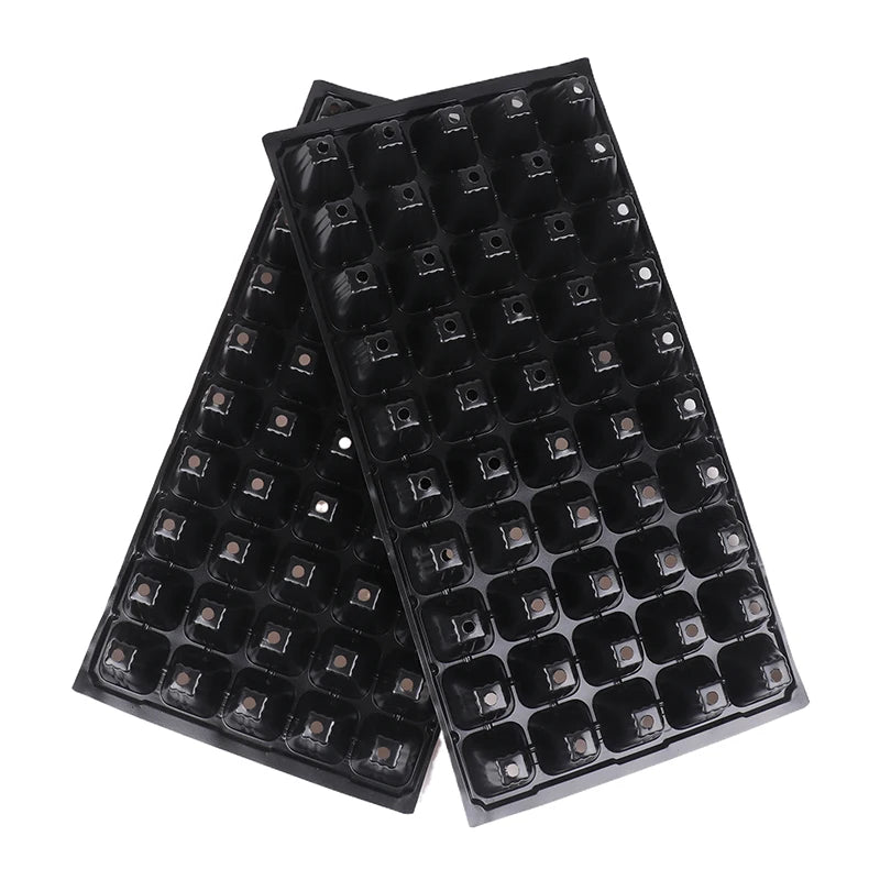 2Pcs 50 Cells Seedling Trays  For Vegetable /Flower