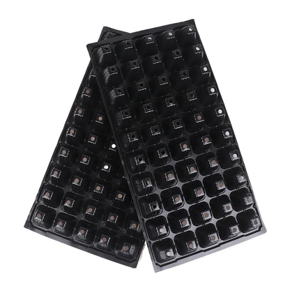 2Pcs 50 Cells Seedling Trays  For Vegetable /Flower